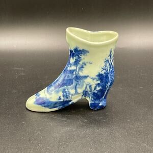 Vintage Mark England Ironstone Victorian Shoe Decor